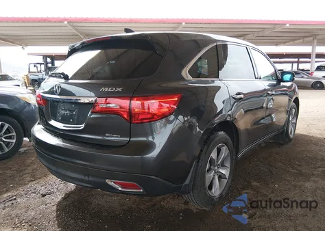2014 Acura Mdx z USA, uszkodzony, nr VIN 5FRYD4H24EB015967
